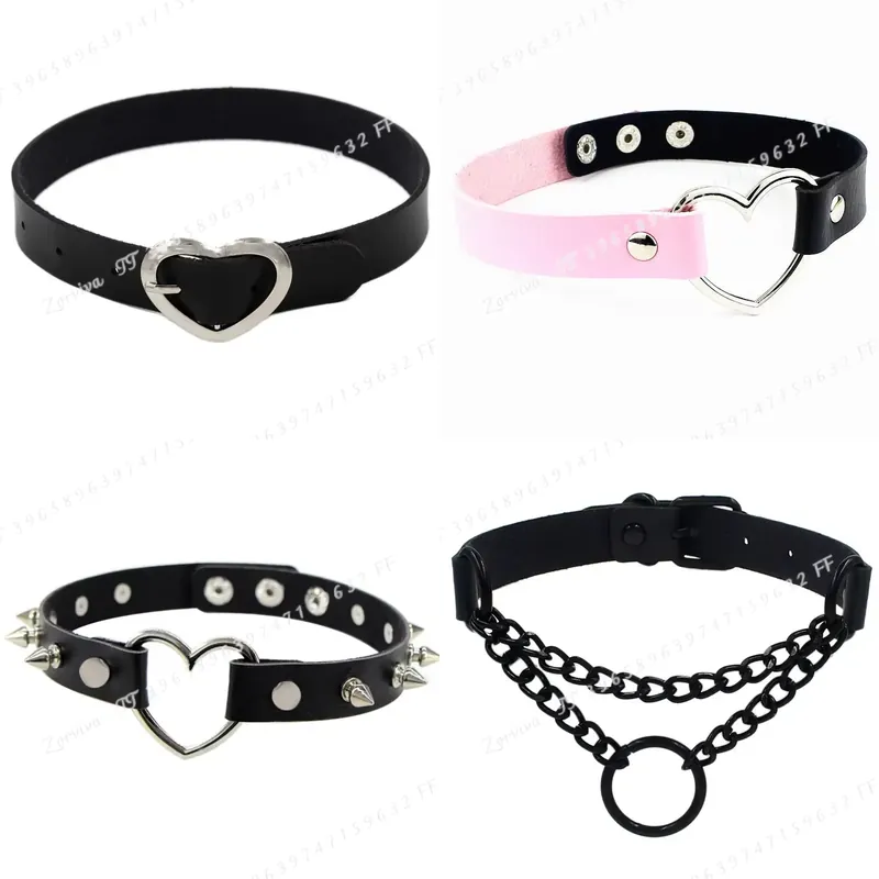 Magnetic Clasp Cosplay - Collier ras du cou Harajuku Punk