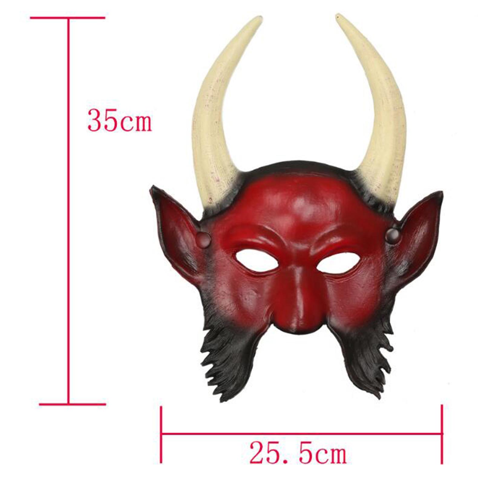 Cosplay Prop Foam - Masque de Diable Effrayant pour Cosplay,