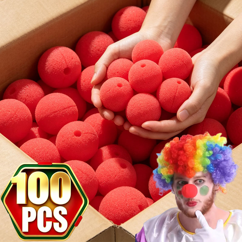 Cosplay Prop Foam - Nez de Clown Rouge, Nez de