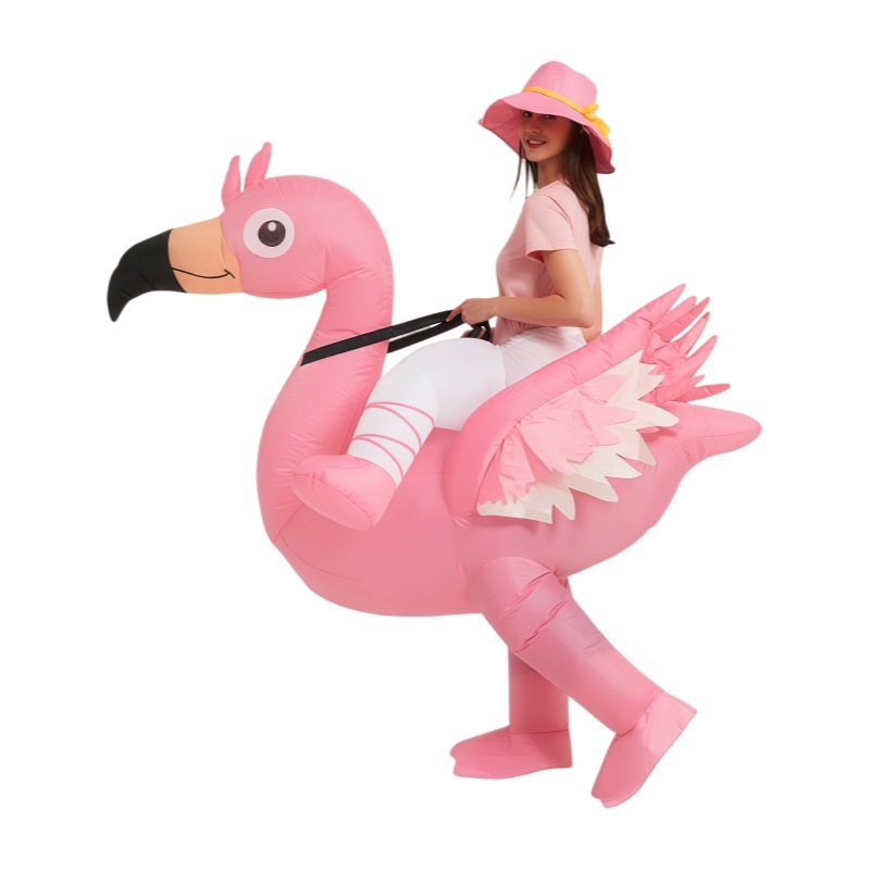 Cosplay Prop - Costumes gonflables de flamant rose, vêtements