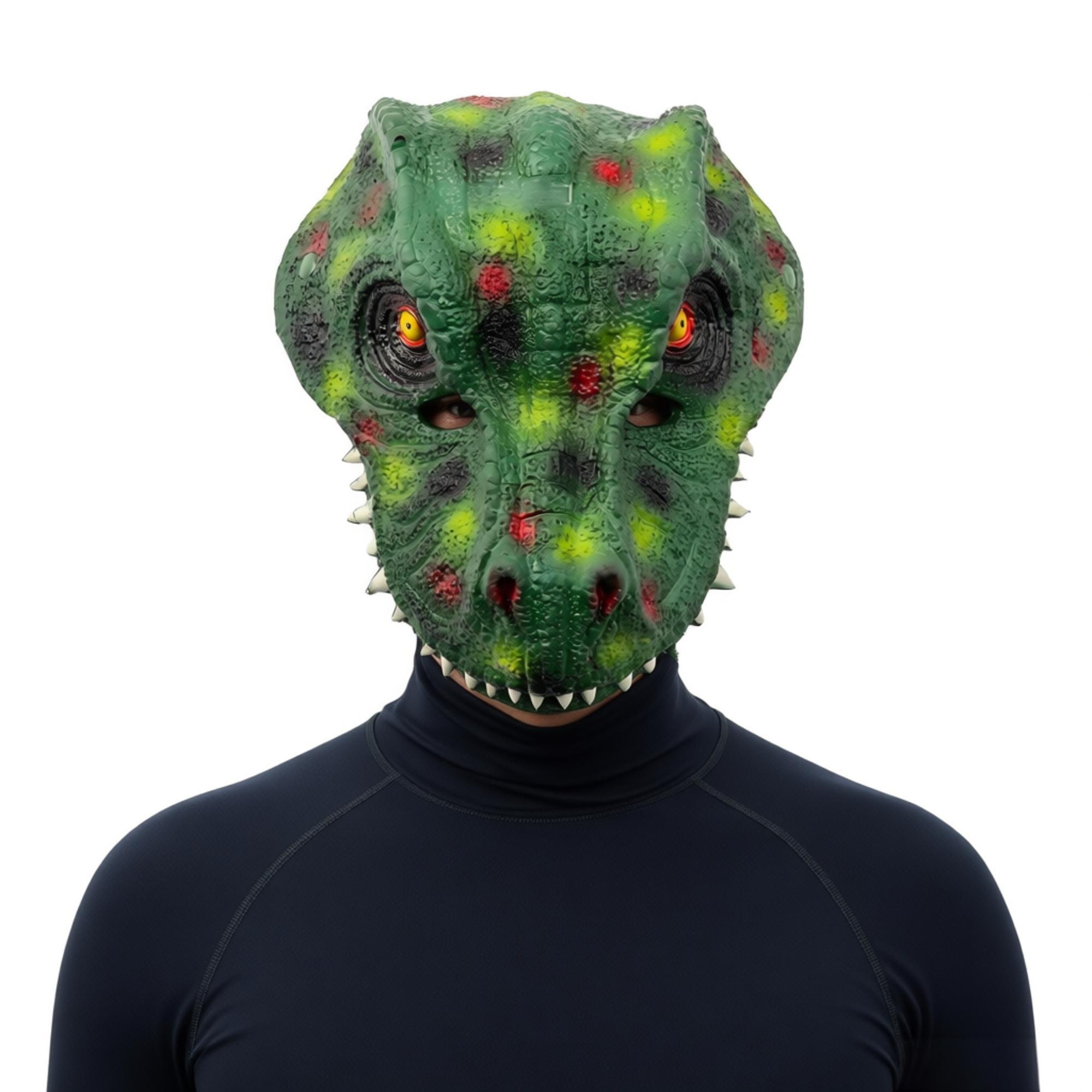 Cosplay Props Eva Foam - Masque de dinosaure pour adulte en