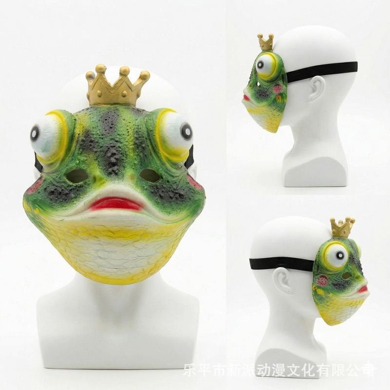 Cosplay Prop Foam - Masque d'Halloween Le Cool frog en