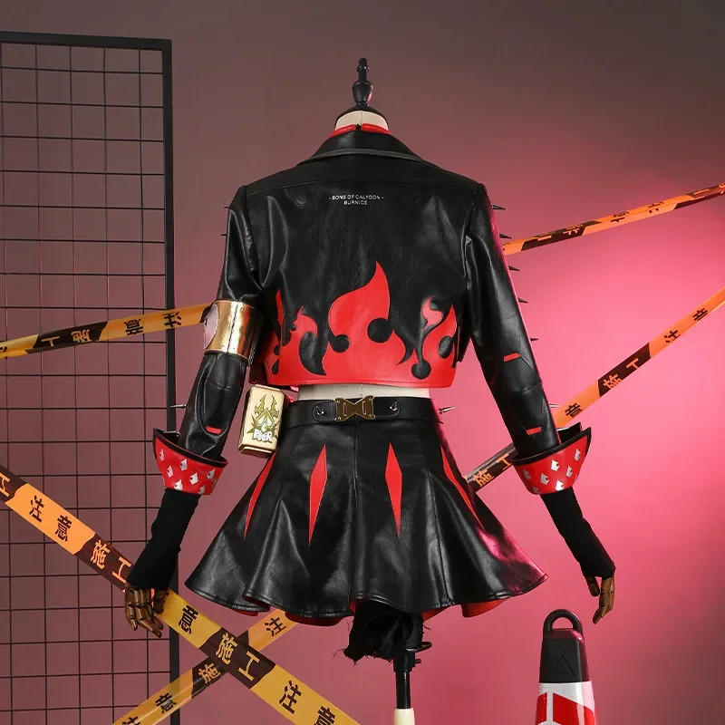 Burnice Cosplay Prop - 【Wetrose】 Costume de Cosplay blanc Burnice