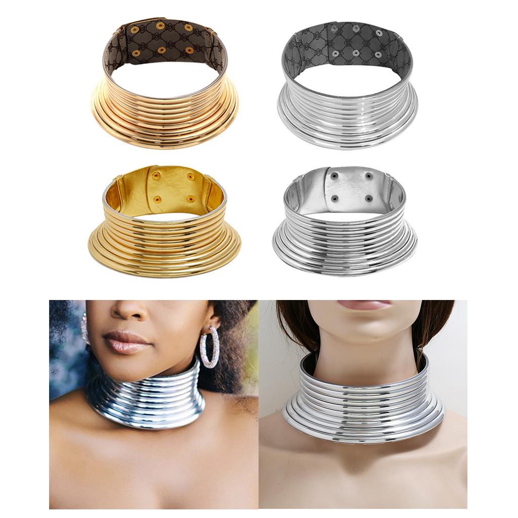 Collier ras du cou large en mé - Magnetic Clasp Cosplay avis et prix