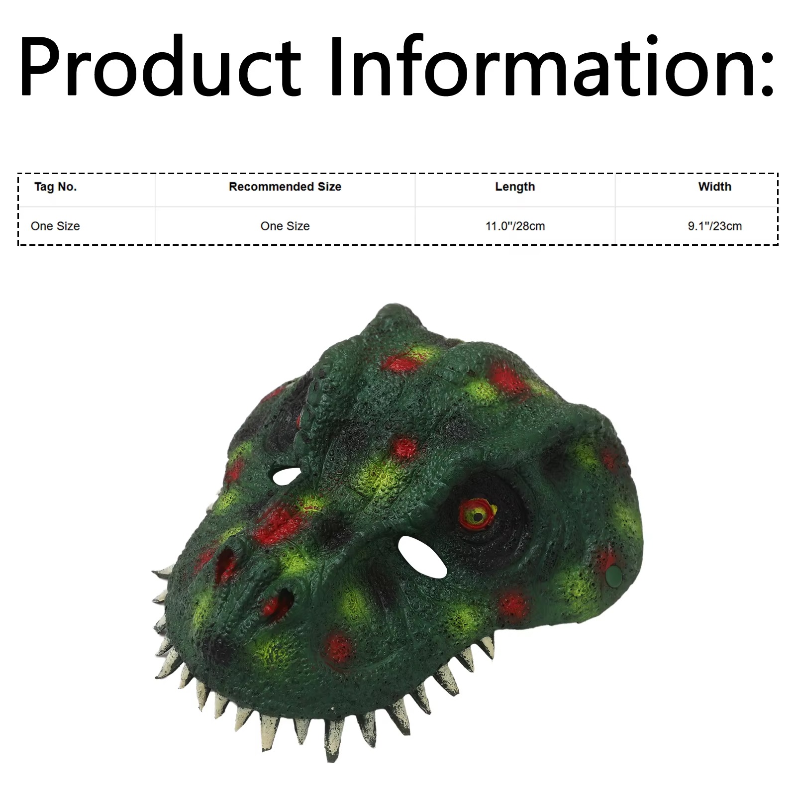 Masque de dinosaure pour adult - Cosplay Props Eva Foam avis et prix
