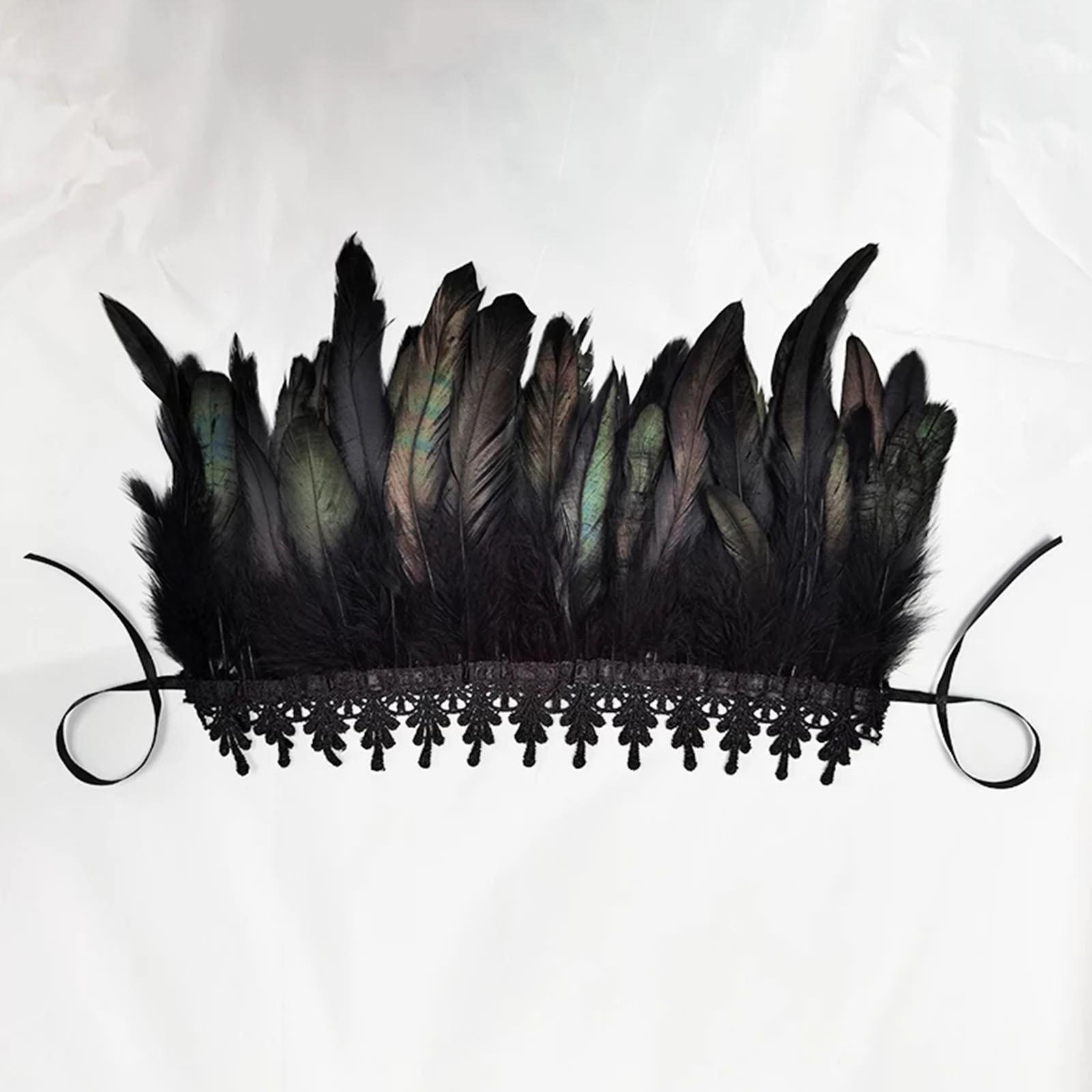 Châle d'épaule en plumes noire - Magnetic Clasp Cosplay avis et prix