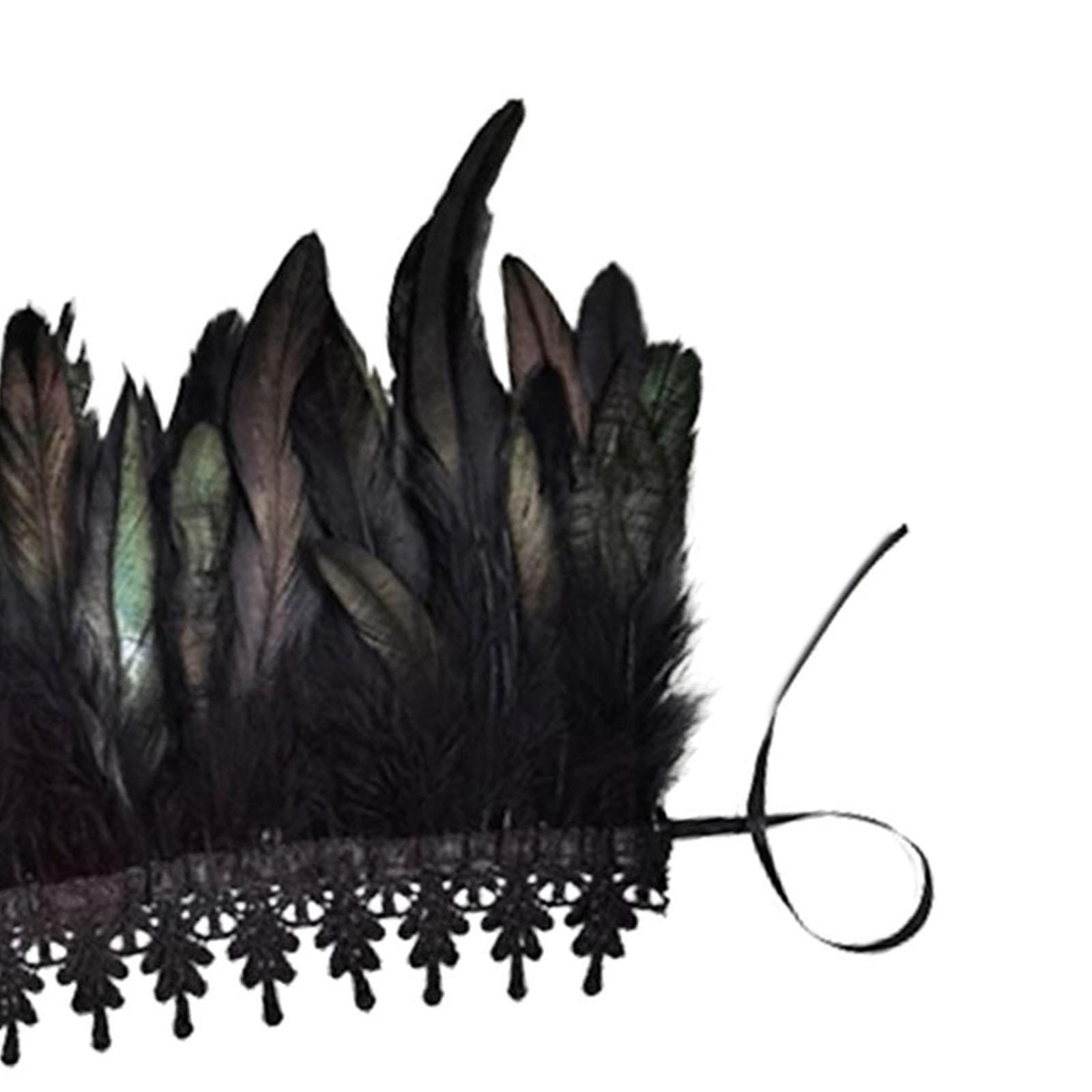 Châle d'épaule en plumes noire - Magnetic Clasp Cosplay avis et prix